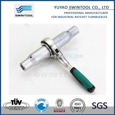 RATCHET TURNBUCKLE WITH RUBBER HANDLE WELDING ASSEMBLY